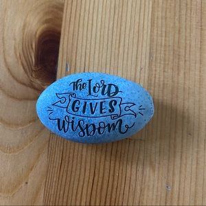 NWT Proverbs 2:8 Decorative Rock